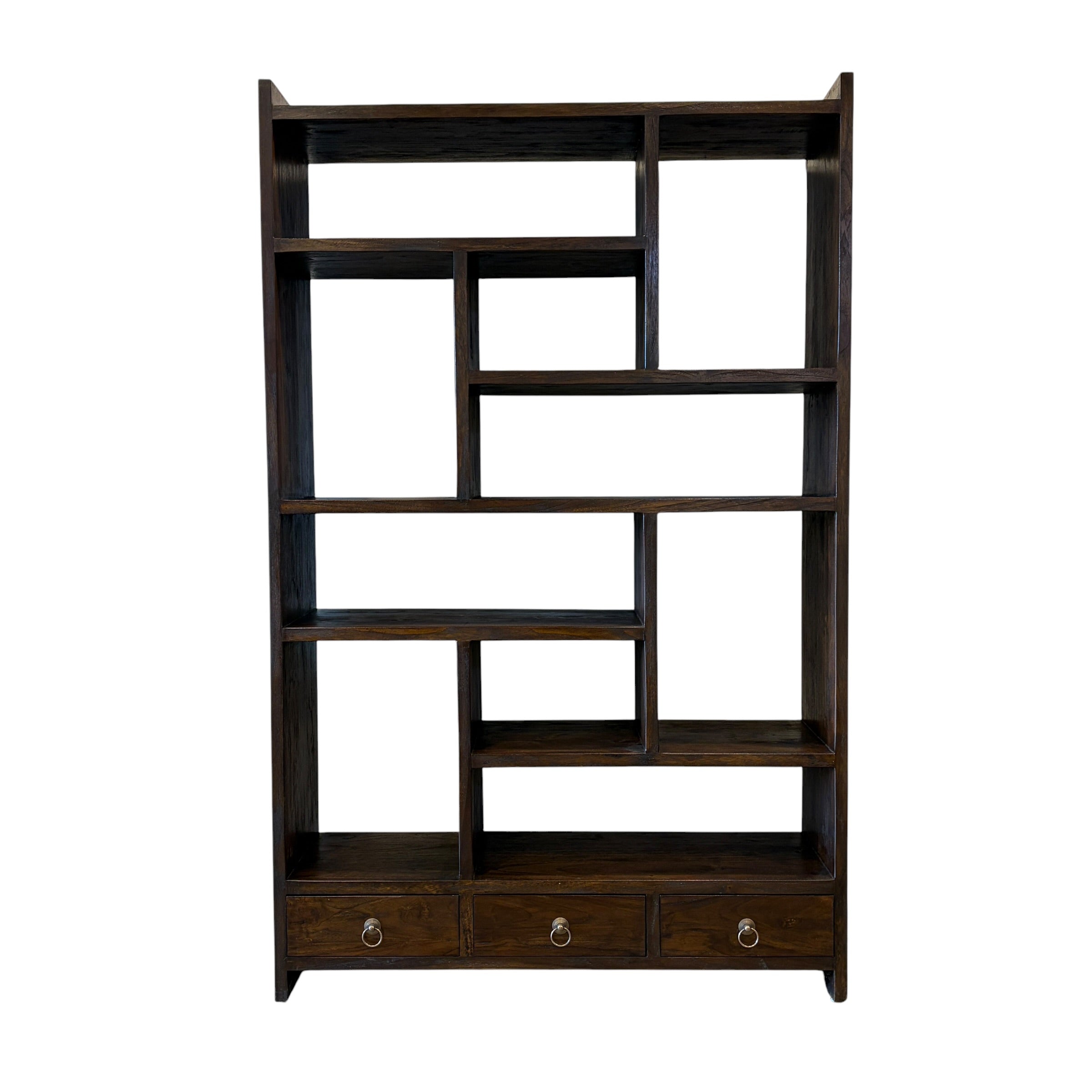 Regina Bookcase - Rustic Teak