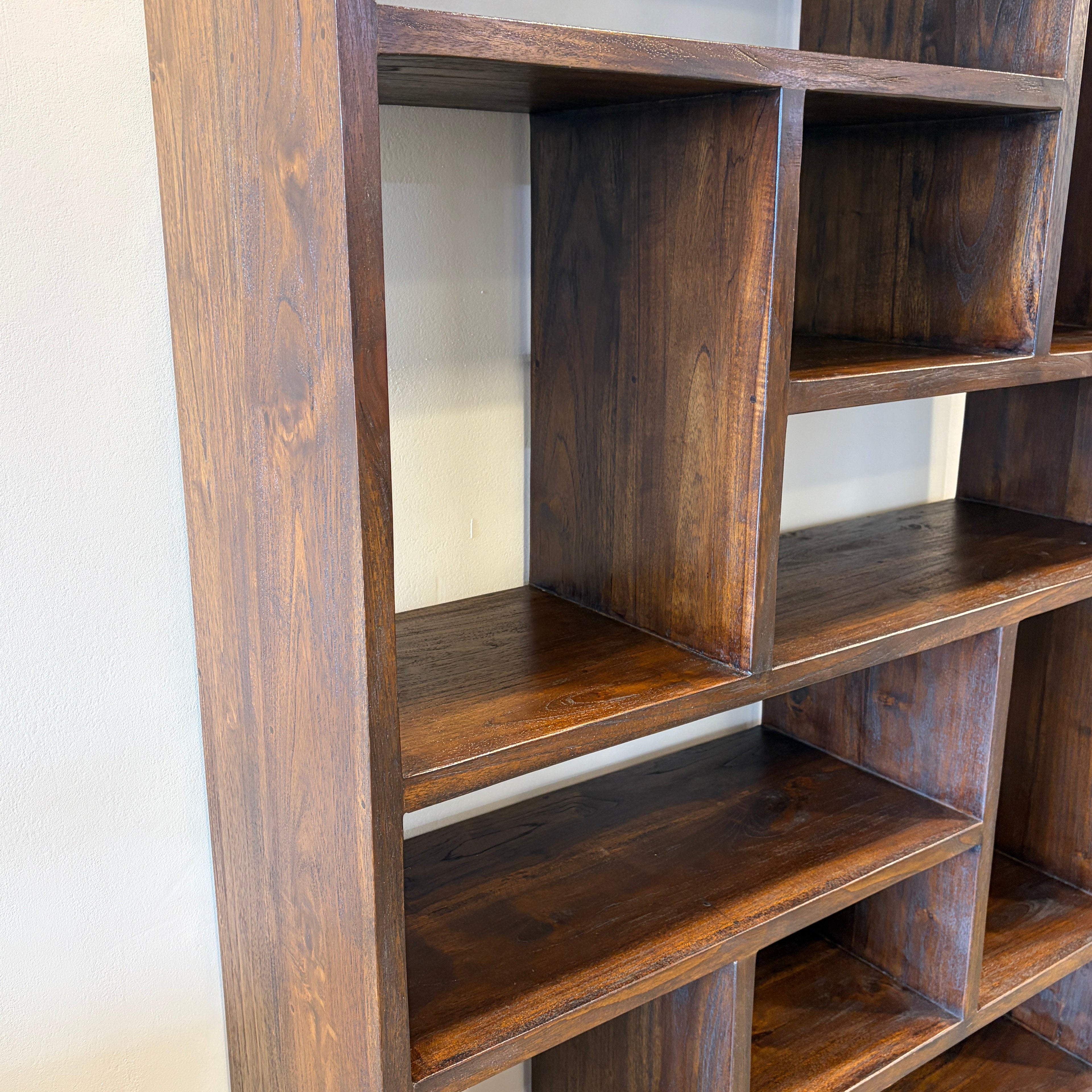 Regina Bookcase - Rustic Teak
