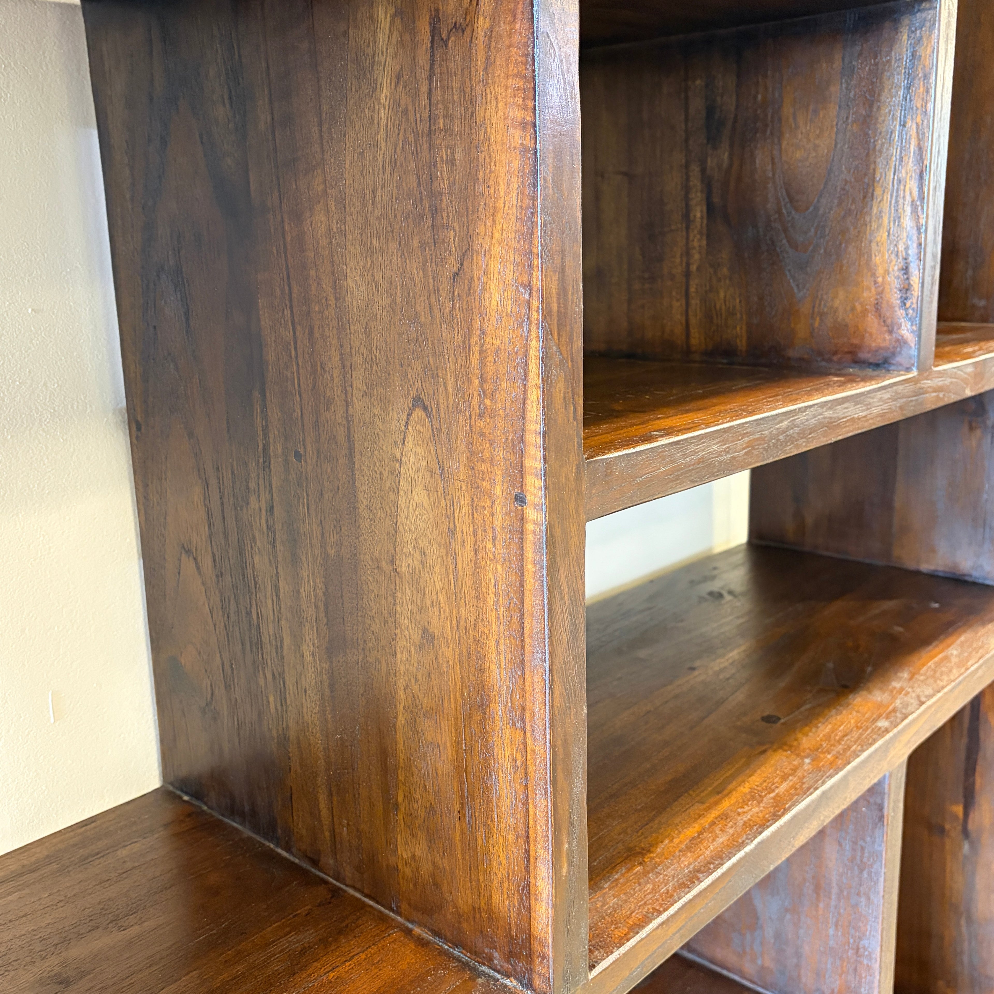 Regina Bookcase - Rustic Teak