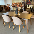 Rocco Dining Table - Vintage Brown