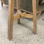 Round Top Stool - Vintage Elm