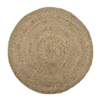 Round Jute Placement - Natural