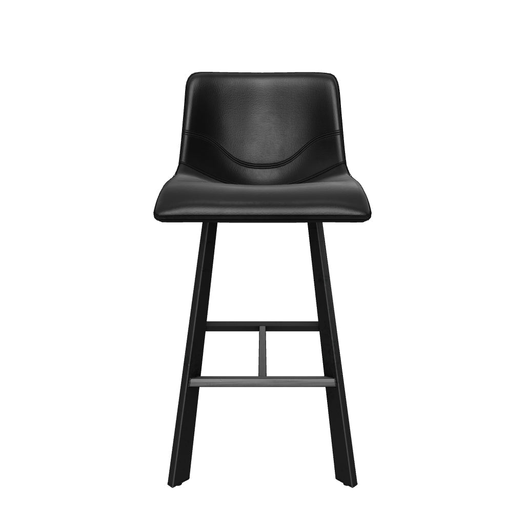 Rustic Barstool - Black