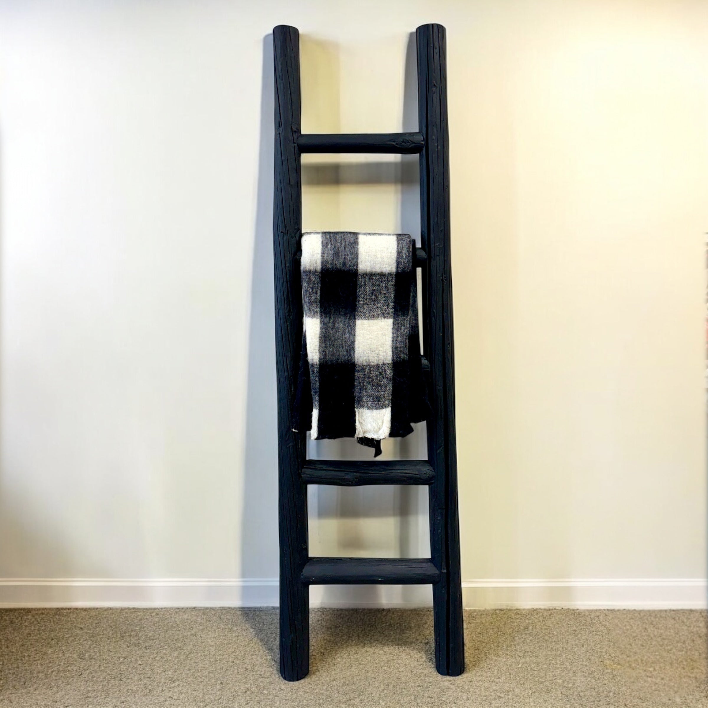 Rustic Ladder - Black