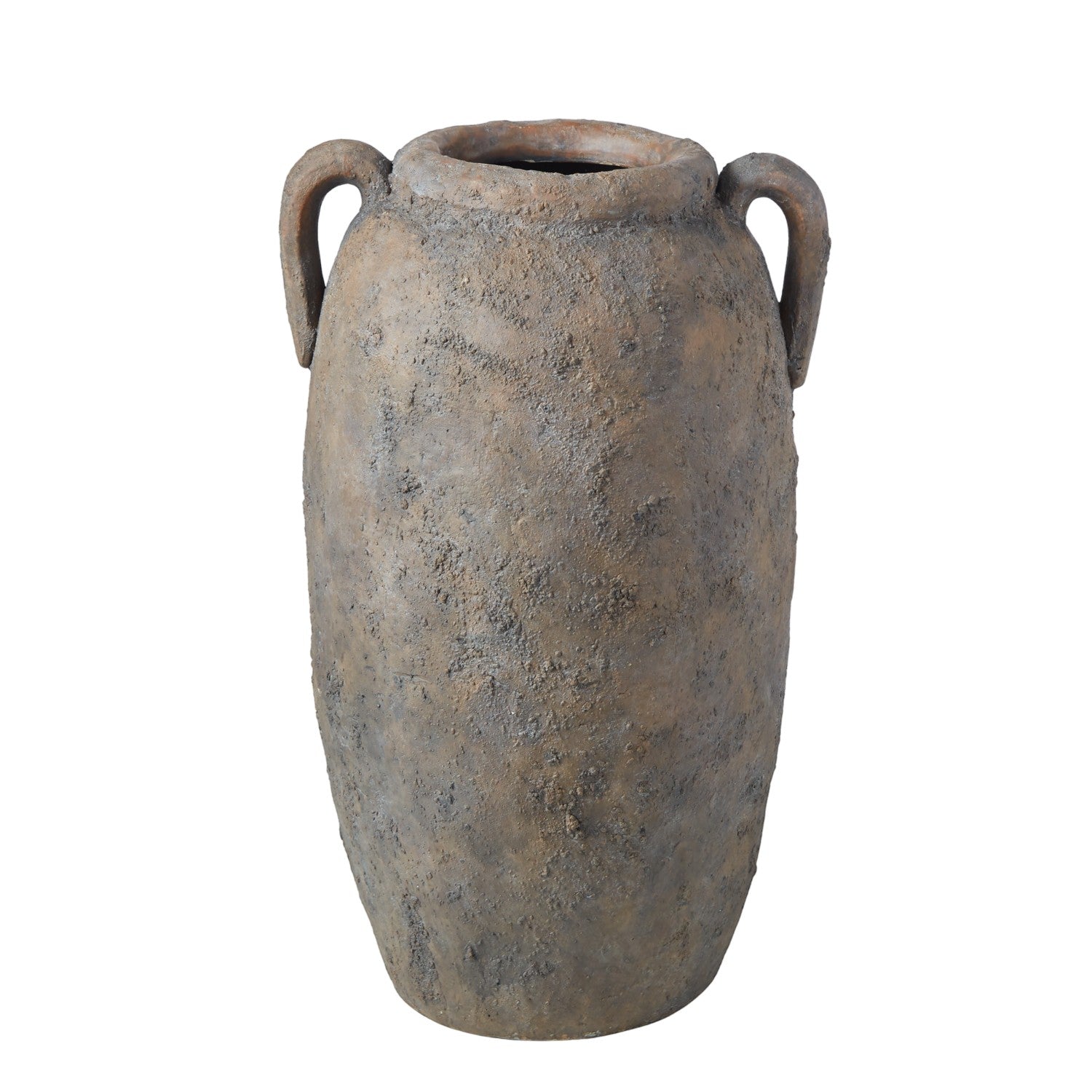 Java Line Ceramic Pot Rustic Ceramic Pot - Slate Brown | JAVA – Java Furniture
