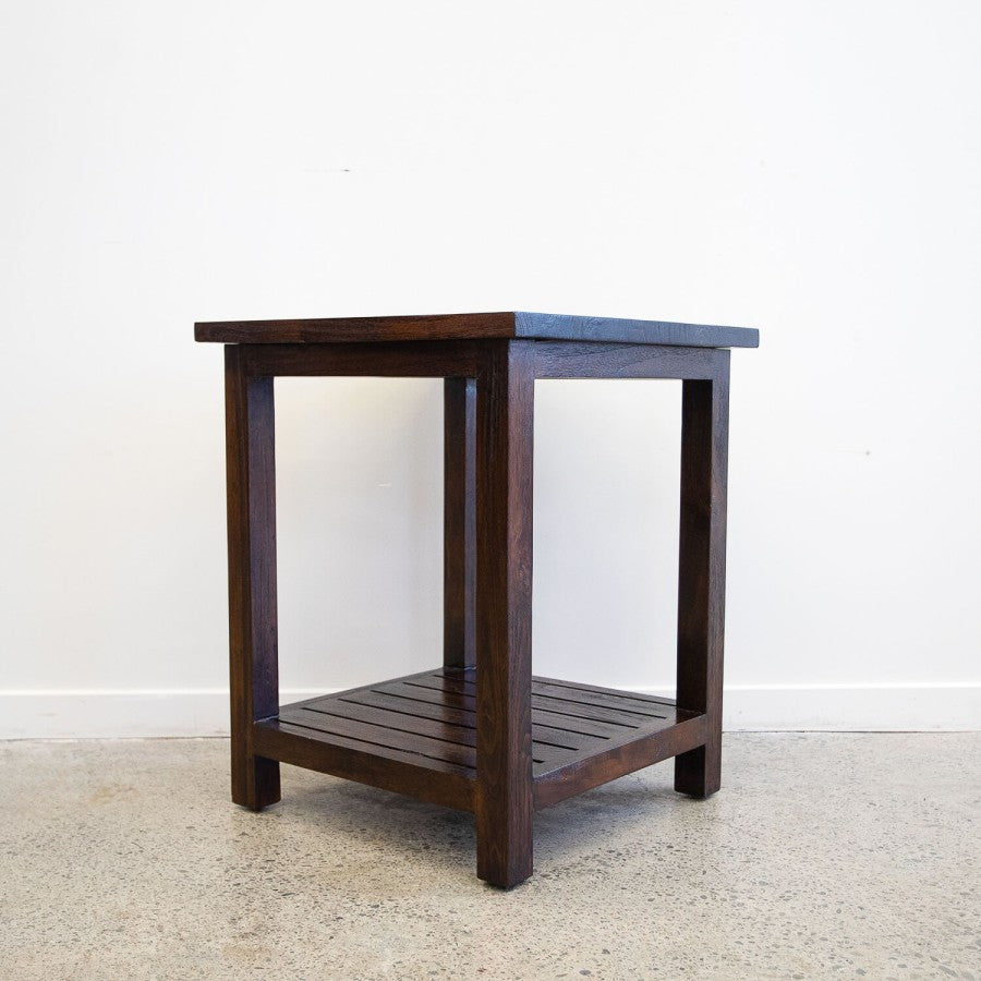 Side Table Rustic Teak
