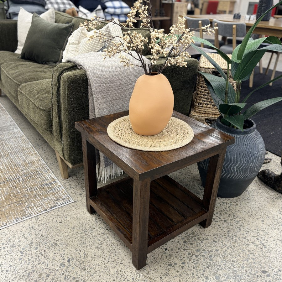 Side Table Rustic Teak