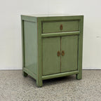 Far East Bedside Cabinet - Sage