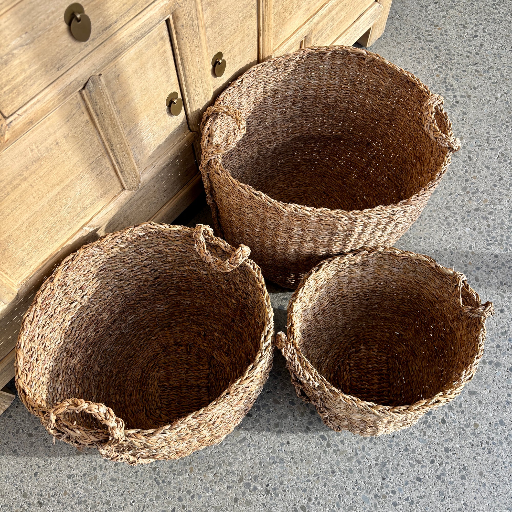 Seagrass Baskets - Round