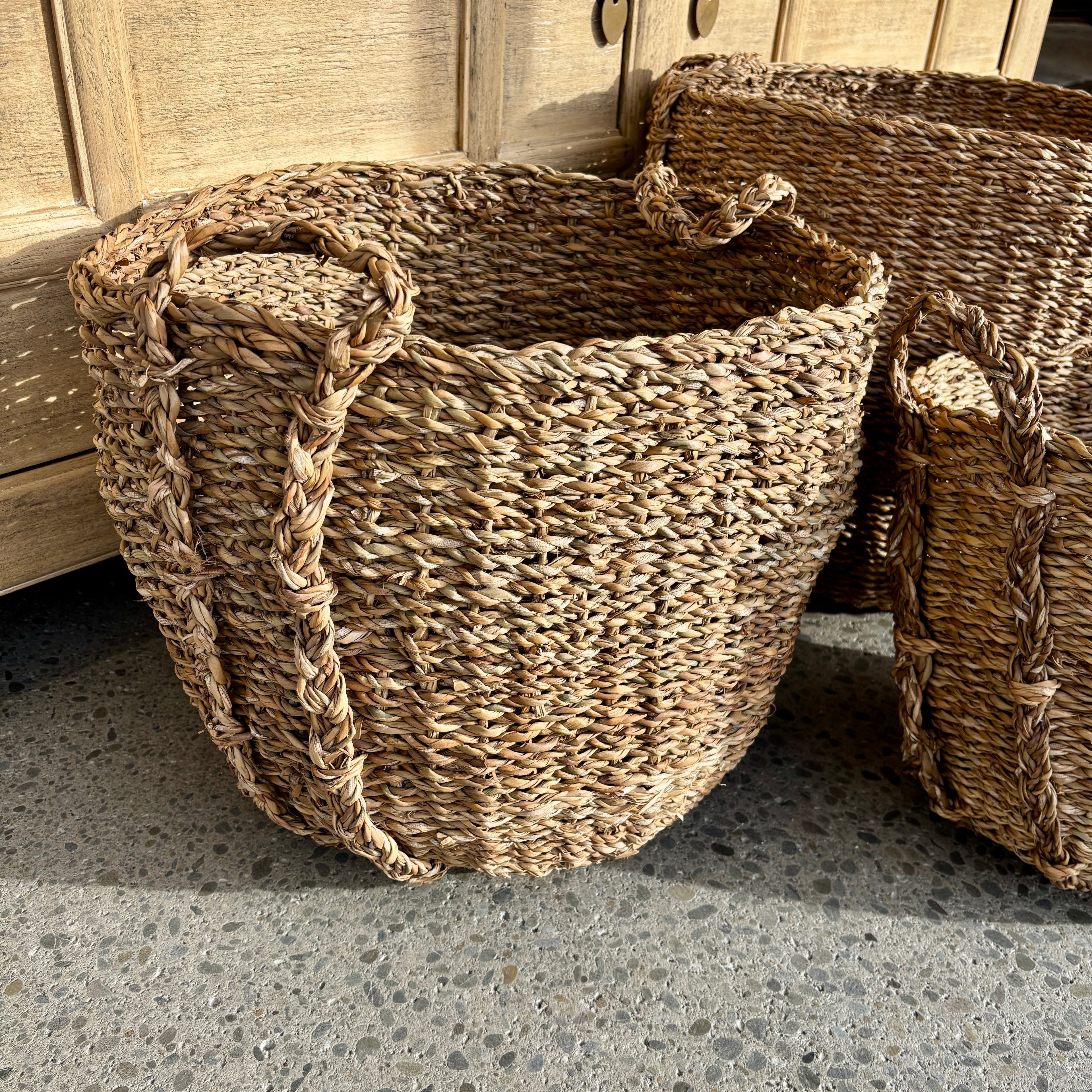 Seagrass Baskets - Round