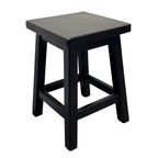 Square Top Stool - Dark
