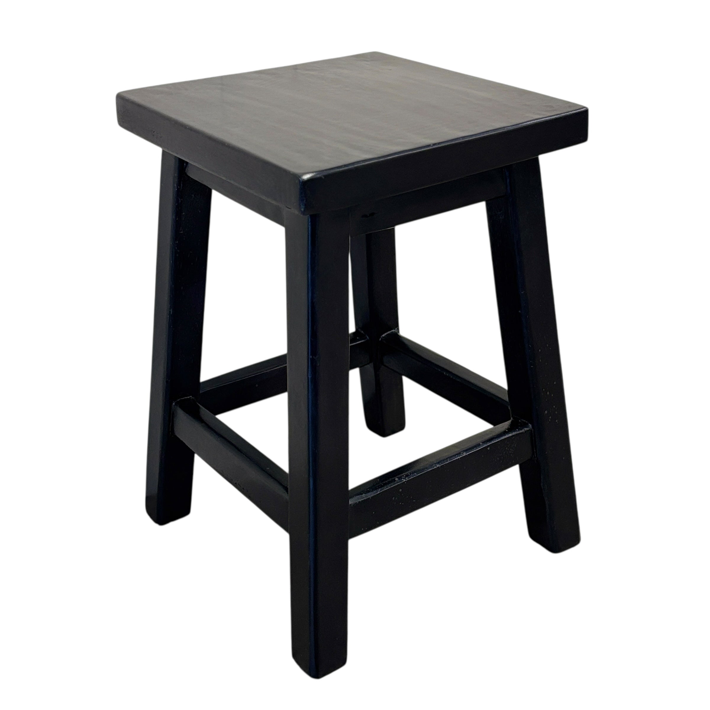 Square Top Stool - Dark