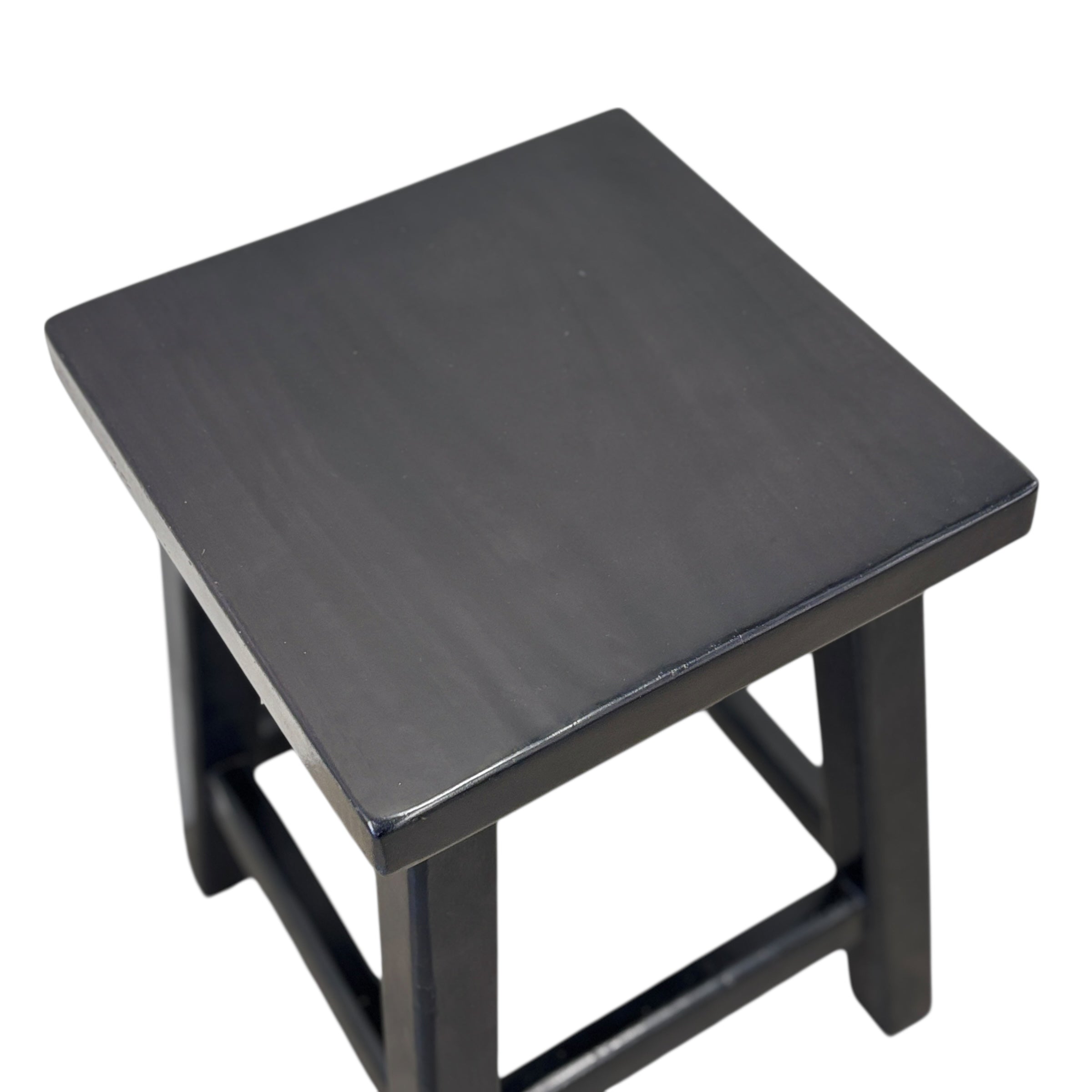 Square Top Stool - Dark