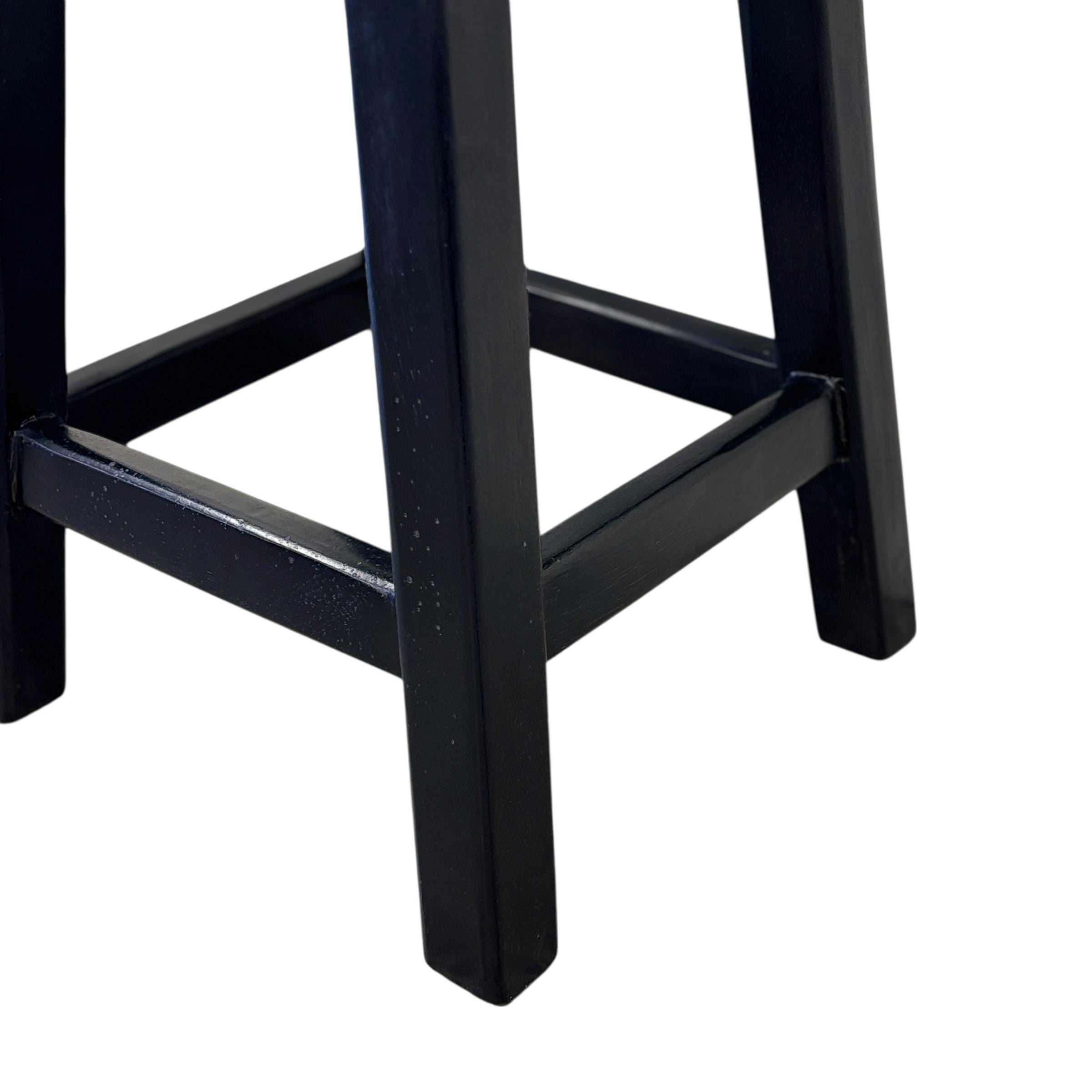 Square Top Stool - Dark