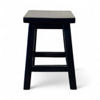Square Top Stool - Dark