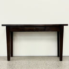 Teak 1 Drawer Console Table