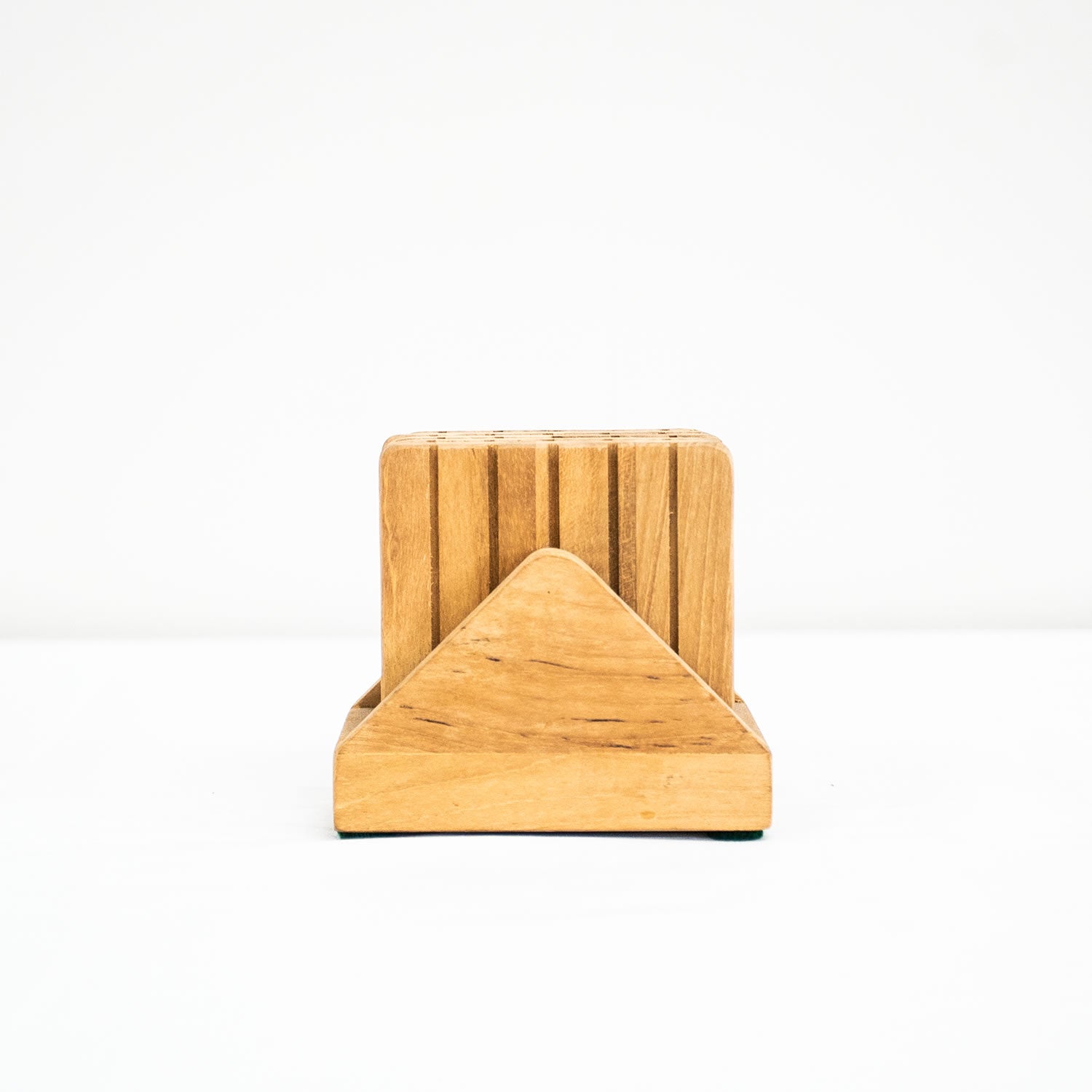 Grooved Timber Coasters - Natural