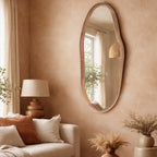 Cove Mirror - Walnut