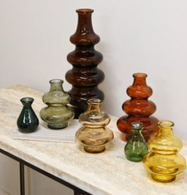 Minerva Tall Bottle - Dark Earth