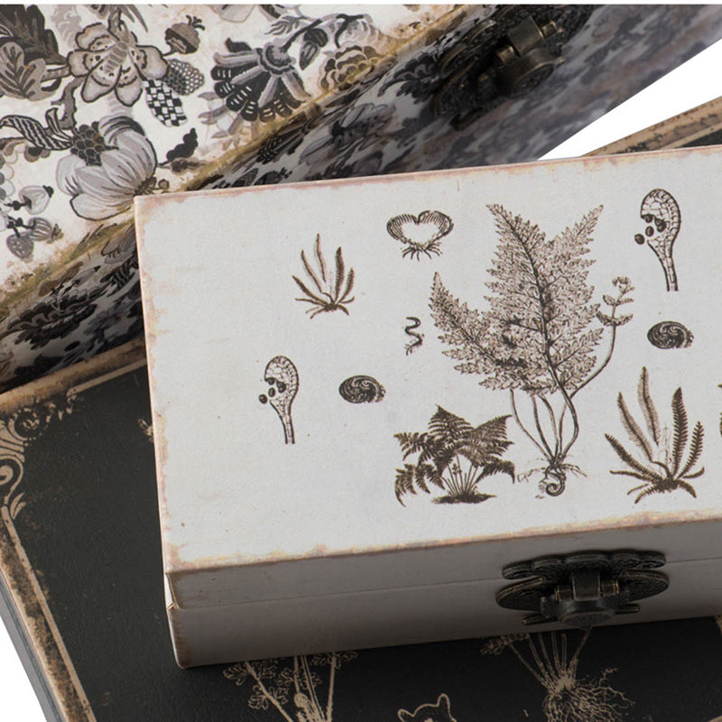 Vintage Boxes Black/White