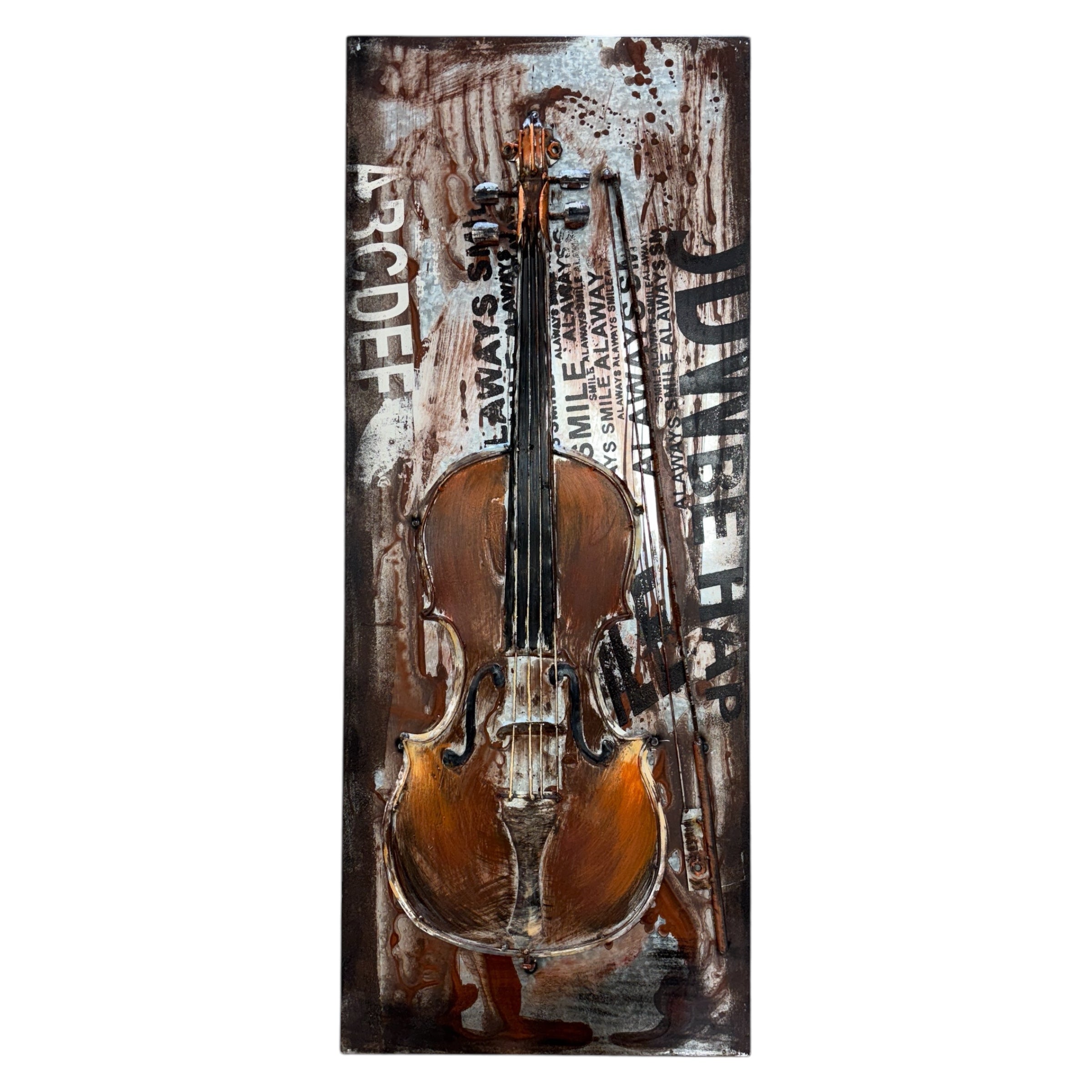 Violin - Metal Art