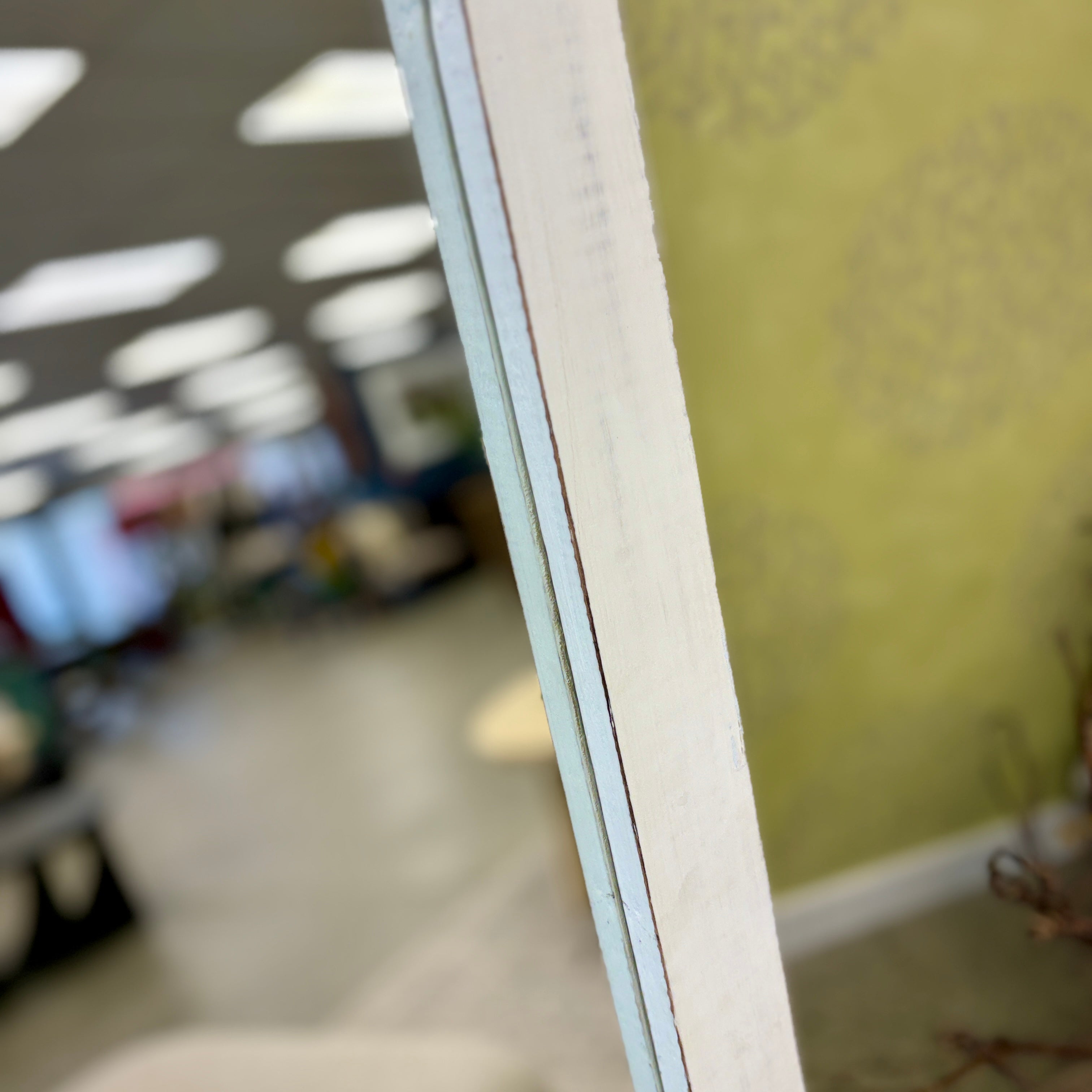 Free Standing Mirror - White