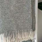 Woola 100% NZ Wool Throw - Light Green