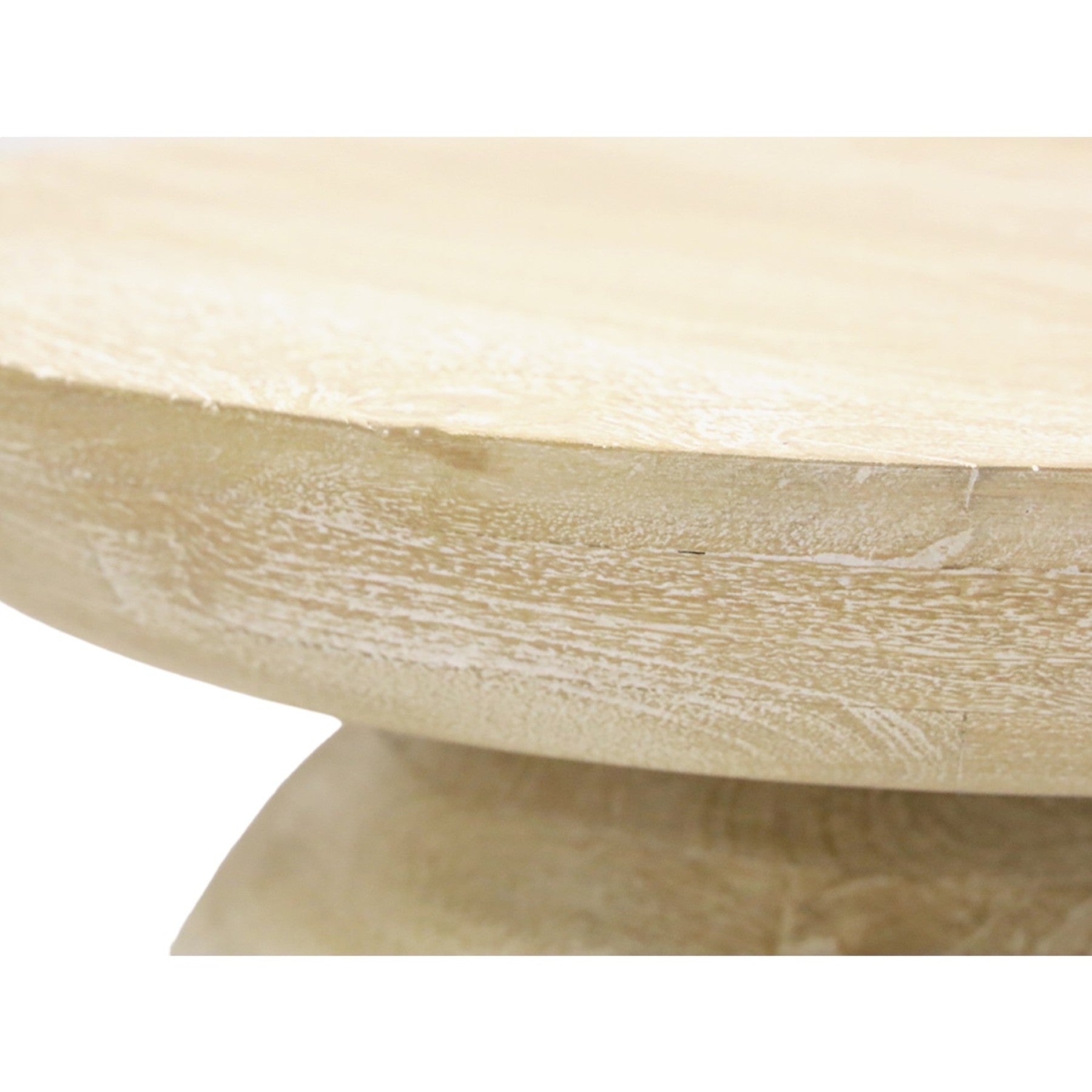 Zara Side Table - Whitewash