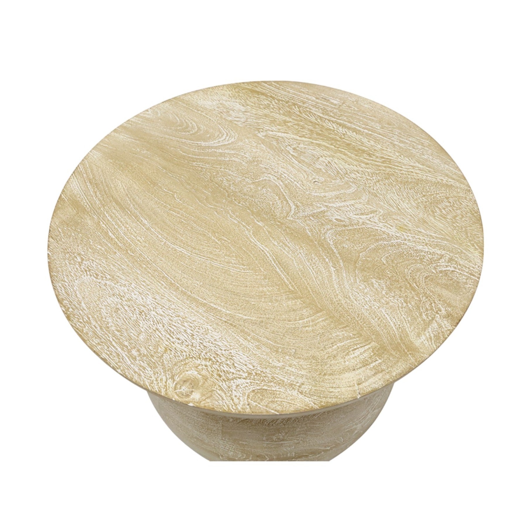 Zara Side Table - Whitewash