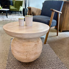 Zara Side Table - Whitewash