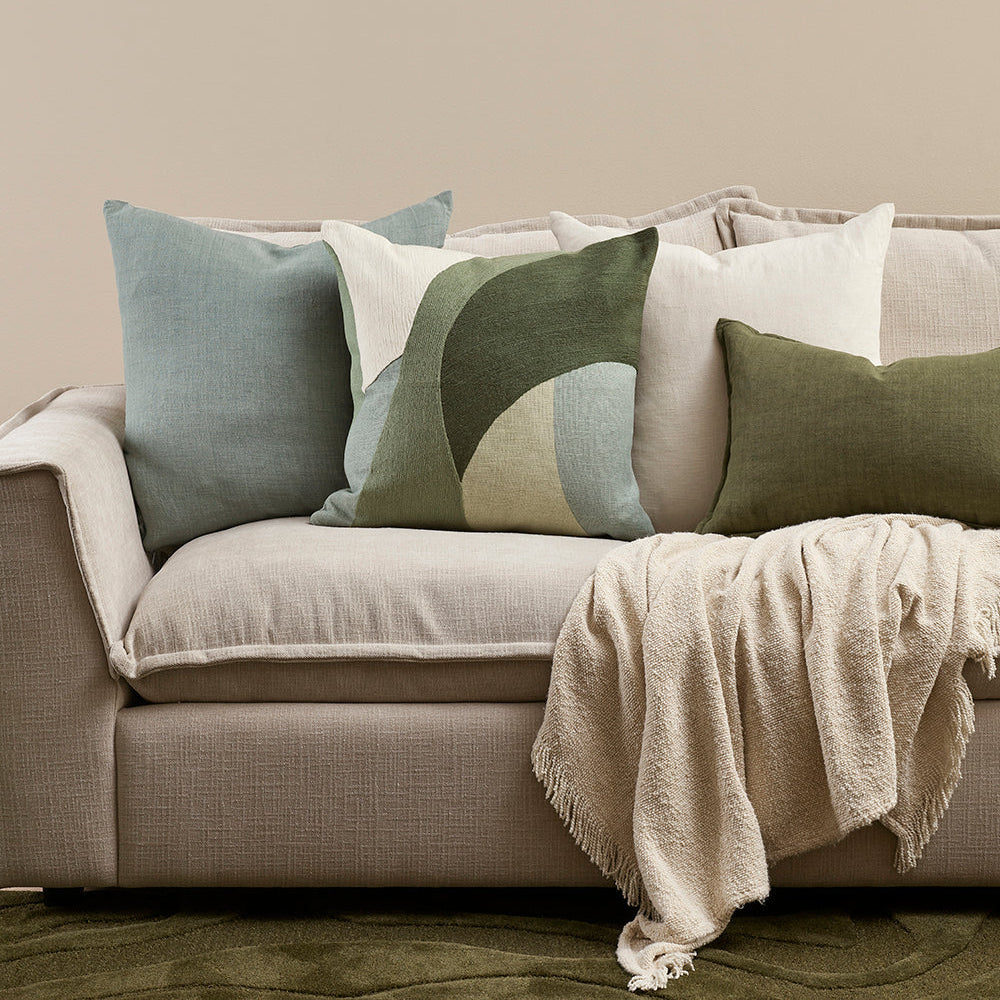 Ellis Cushion - Olive