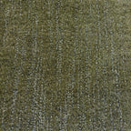 Close-up of the Fergus 3 Seat Sofa's Plush Olive upholstery, showcasing the soft textured fabric and quality finish.