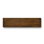 Top view of the Flint 4 Door Sideboard highlighting the natural mango wood grain and character of the Albany finish.