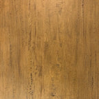 Rustic hardwood top with cool toned detailing.  Beautiful wood grain that will last for ever.