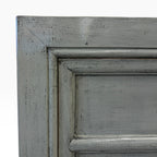 Close-up of the distressed glossy grey finish on the Maria Sideboard