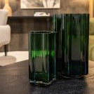Forde Glass Vase - Emerald