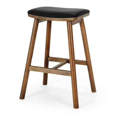 Hue Bar Stool - Deep Oak
