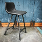 Rustic Barstool - Vintage Grey