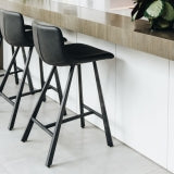 Rustic Barstool - Vintage Grey