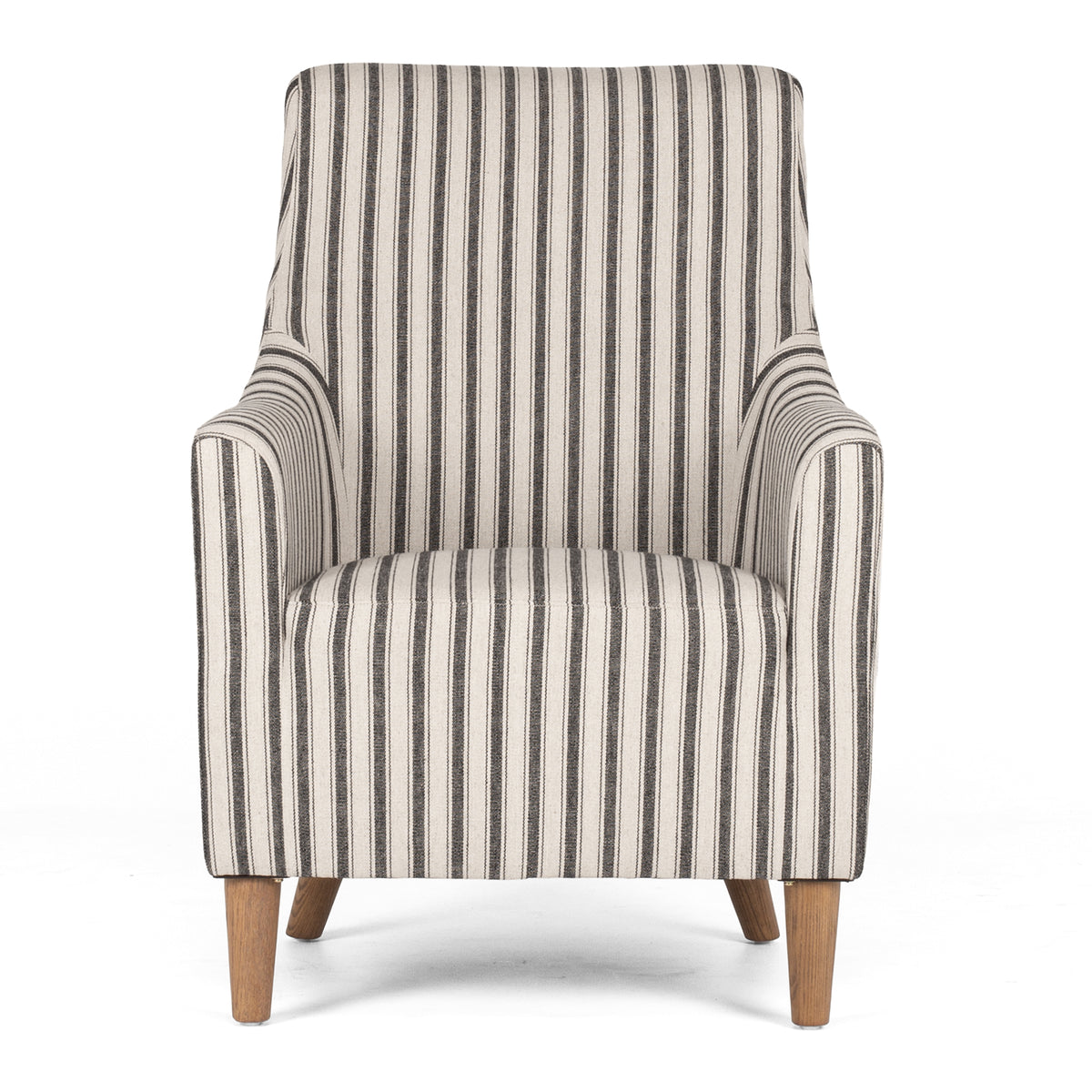 tyler_tub_chair_black_linen_stripe_front