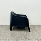 Side view of Wainui Outdoor Chair in Black